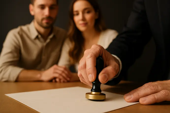 תהליך אישור הסכם ממון