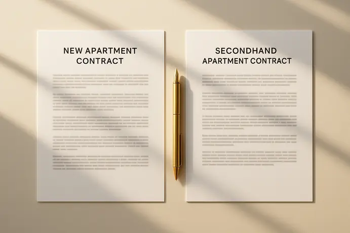 ההבדלים המשפטיים בין רכישת דירה חדשה לדירה יד שנייה