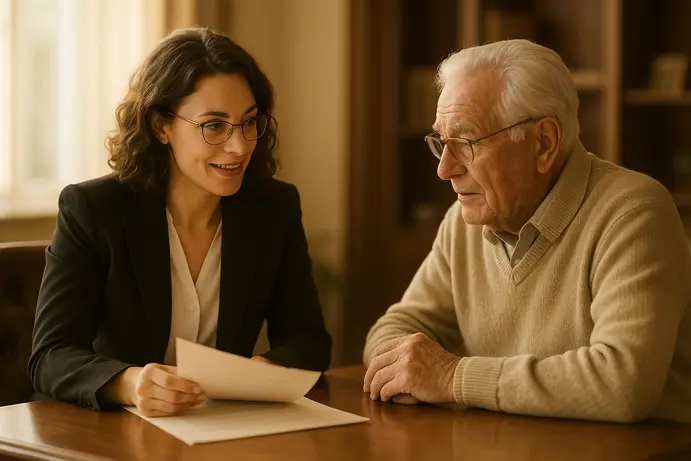 פגישת ייעוץ עם עורך דין