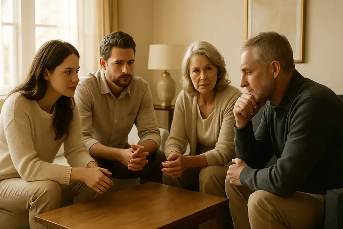 ניהול דינמיקה משפחתית מורכבת