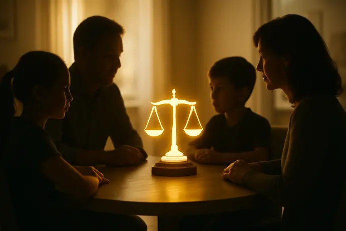 חלוקת עיזבון בין בן זוג וילדים