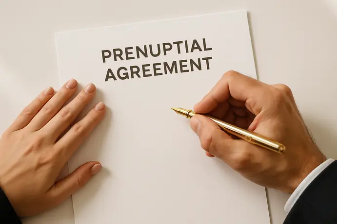 הסכם ממון בין בני זוג